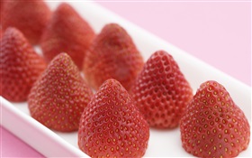 新鲜水果，草莓 高清壁纸