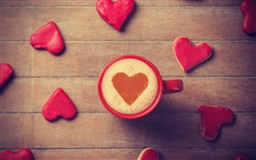 一杯咖啡的爱情 高清壁纸