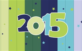 条纹背景2015年新年 高清壁纸