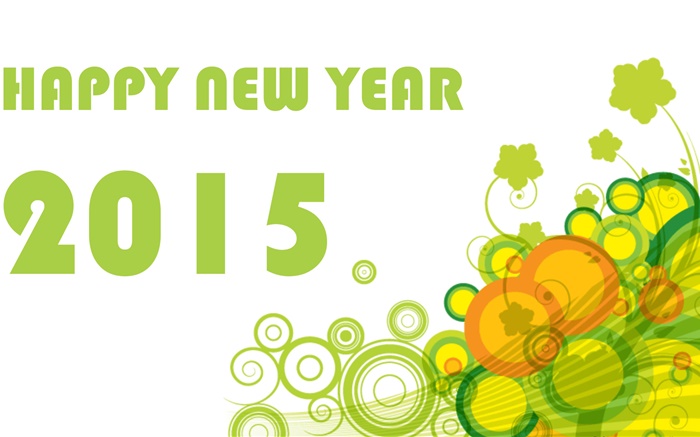 矢量创意，新年快乐2015 壁纸 图片