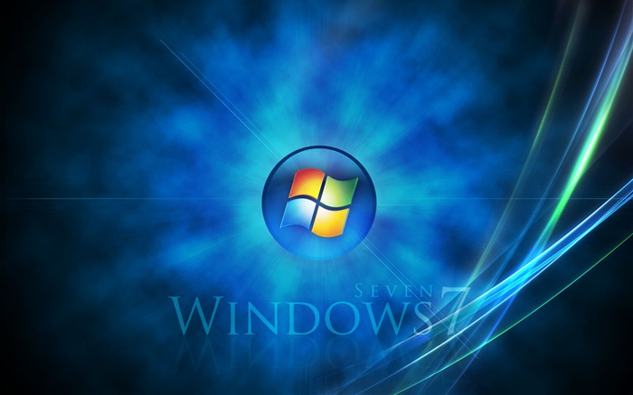 Windows 7, 光芒四射 壁纸 图片