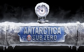 南极洲，零度以下的温度，创意图片