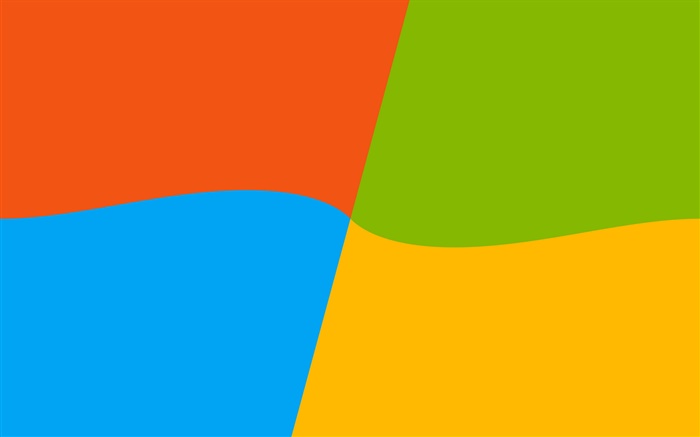 微软的Windows9的标志，四种颜色 壁纸 图片