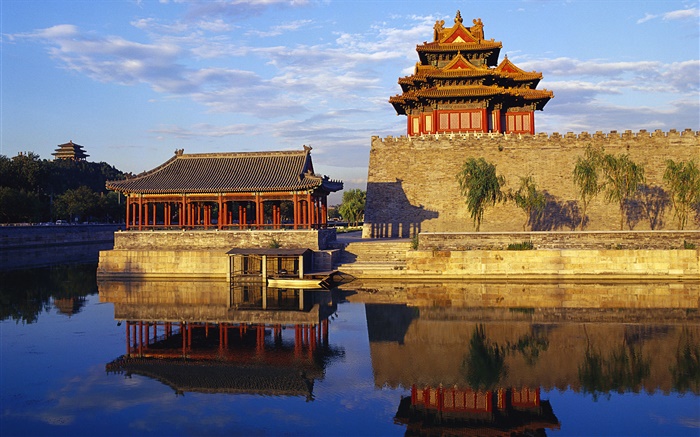 皇家花园，湖泊，中国 壁纸 图片