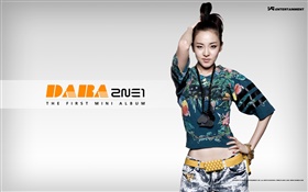 2NE1，韩国音乐女孩 高清壁纸