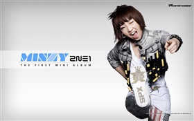 2NE1，韩国音乐女孩 11 高清壁纸