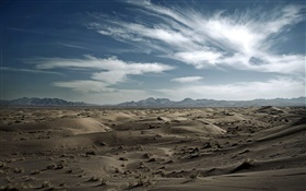 卡维尔盐漠，沙漠，伊朗 高清壁纸