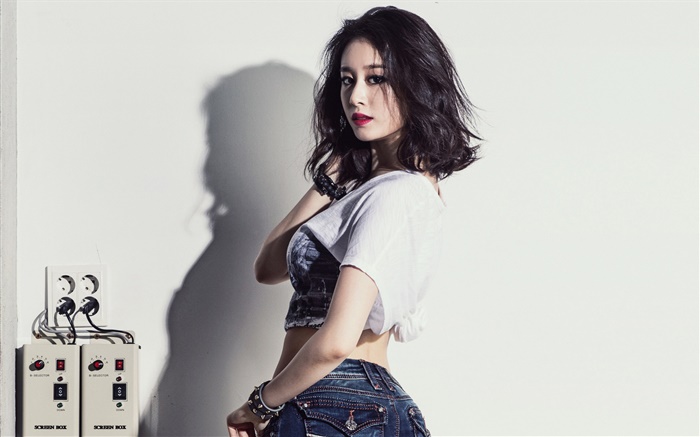 T-ARA，韩国音乐女孩，朴智妍 06 壁纸 图片