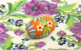 复活节彩蛋，桌布