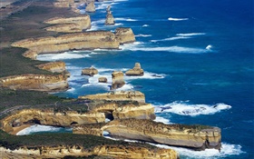 海岸，海，澳大利亚 高清壁纸