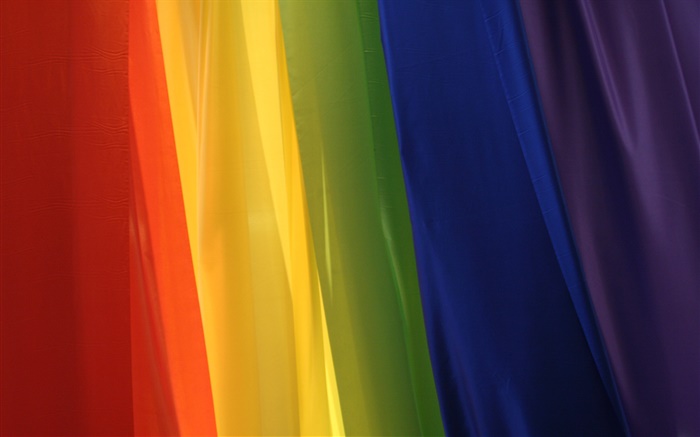 彩虹布，抽象的图片 壁纸 图片