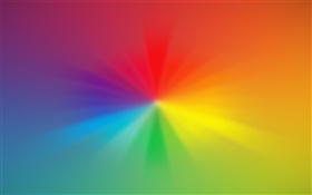 彩虹色，抽象的图片
