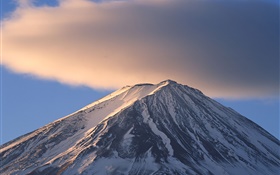 顶视图，富士山，日本 高清壁纸