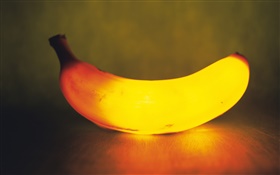 光水果，香蕉 高清壁纸
