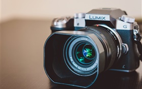 LUMIX相机特写，镜头