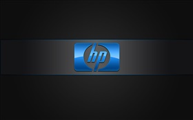 HP蓝色标识