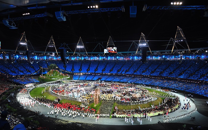 2012年伦敦奥运会开幕式 壁纸 图片