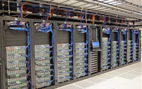 超级计算机的数据中心 高清壁纸