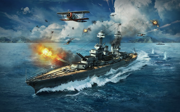 战舰世界，PC游戏 壁纸 图片