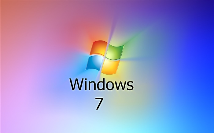 Windows 7蓝色紫色背景 壁纸 图片