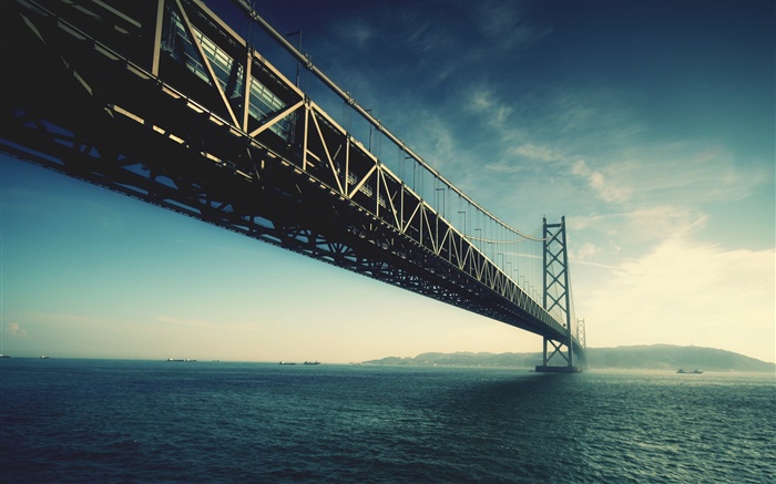 旧金山，桥，海，美国 壁纸 图片