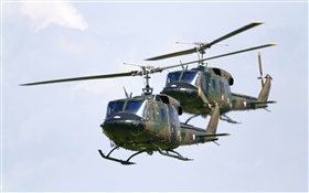 AB-212运输直升机 高清壁纸