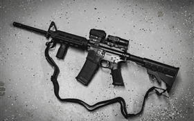 AR-15半自动步枪 高清壁纸