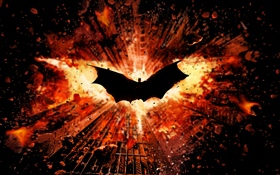 蝙蝠侠，翅膀，城市 高清壁纸